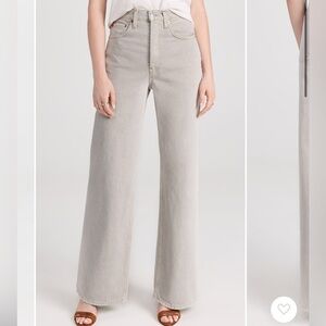 RE/DONE 70s Ultra High Rise Wide Leg Jeans